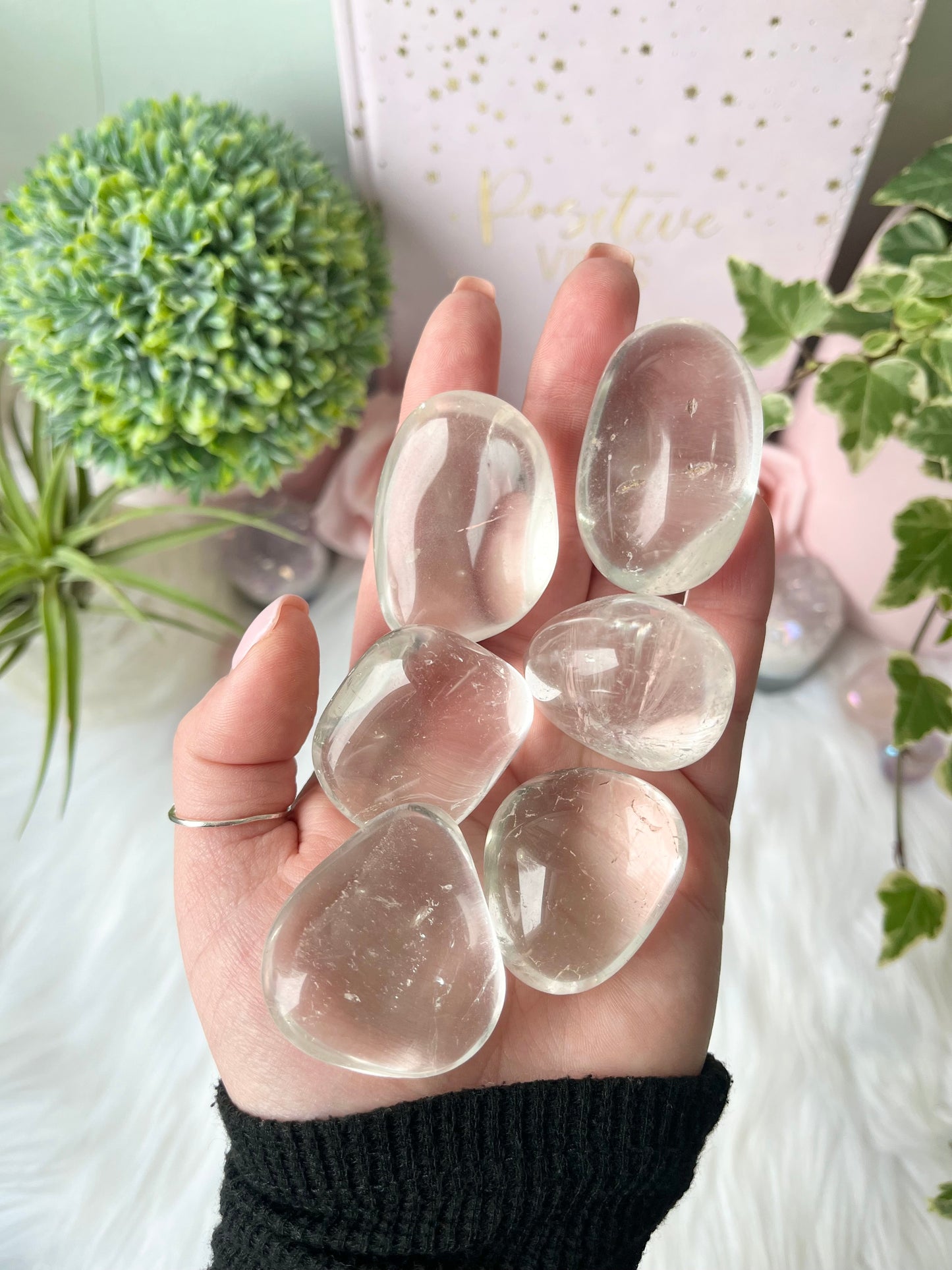 Clear Quartz Pebbles