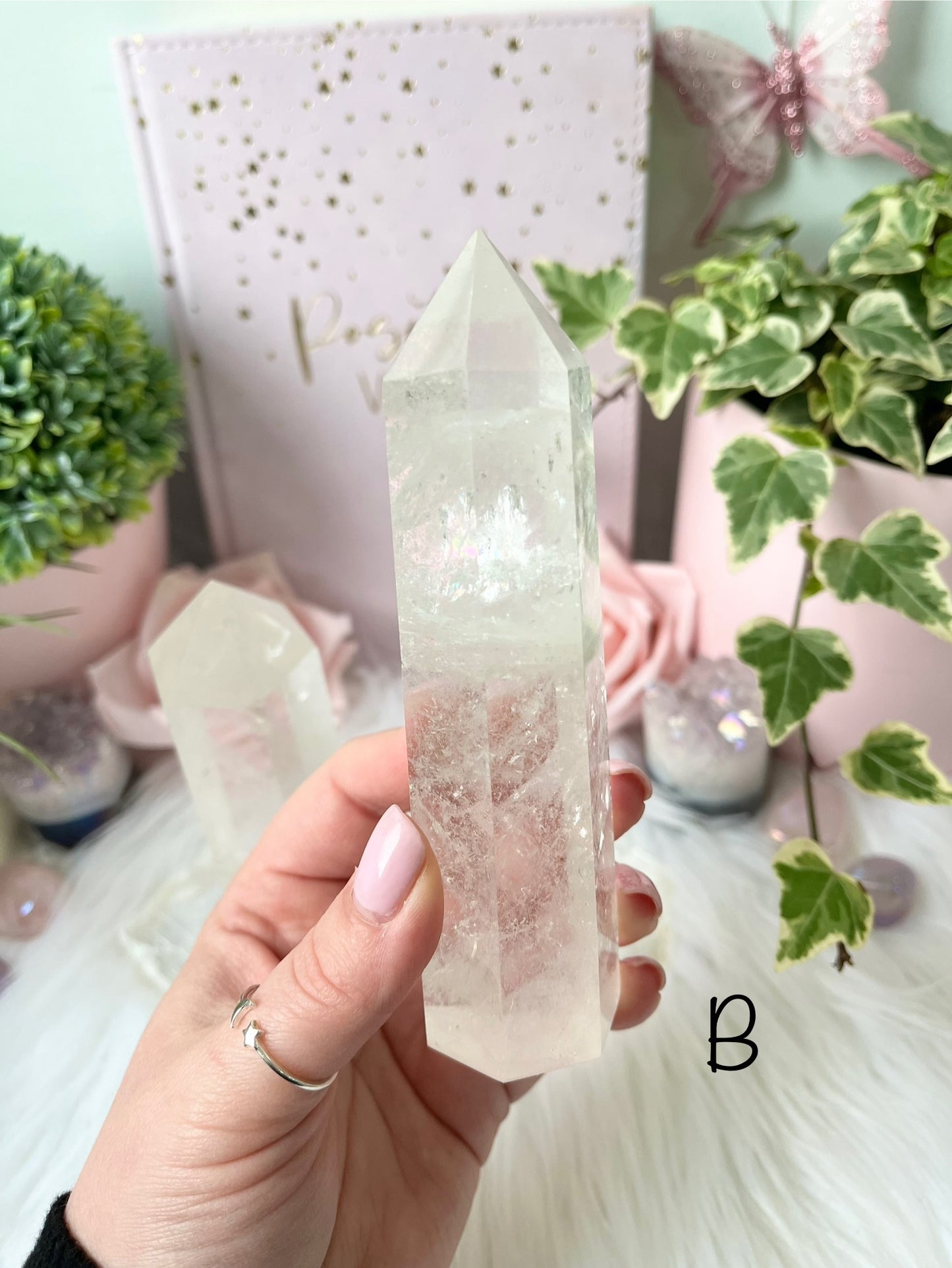 Clear Quartz Towers