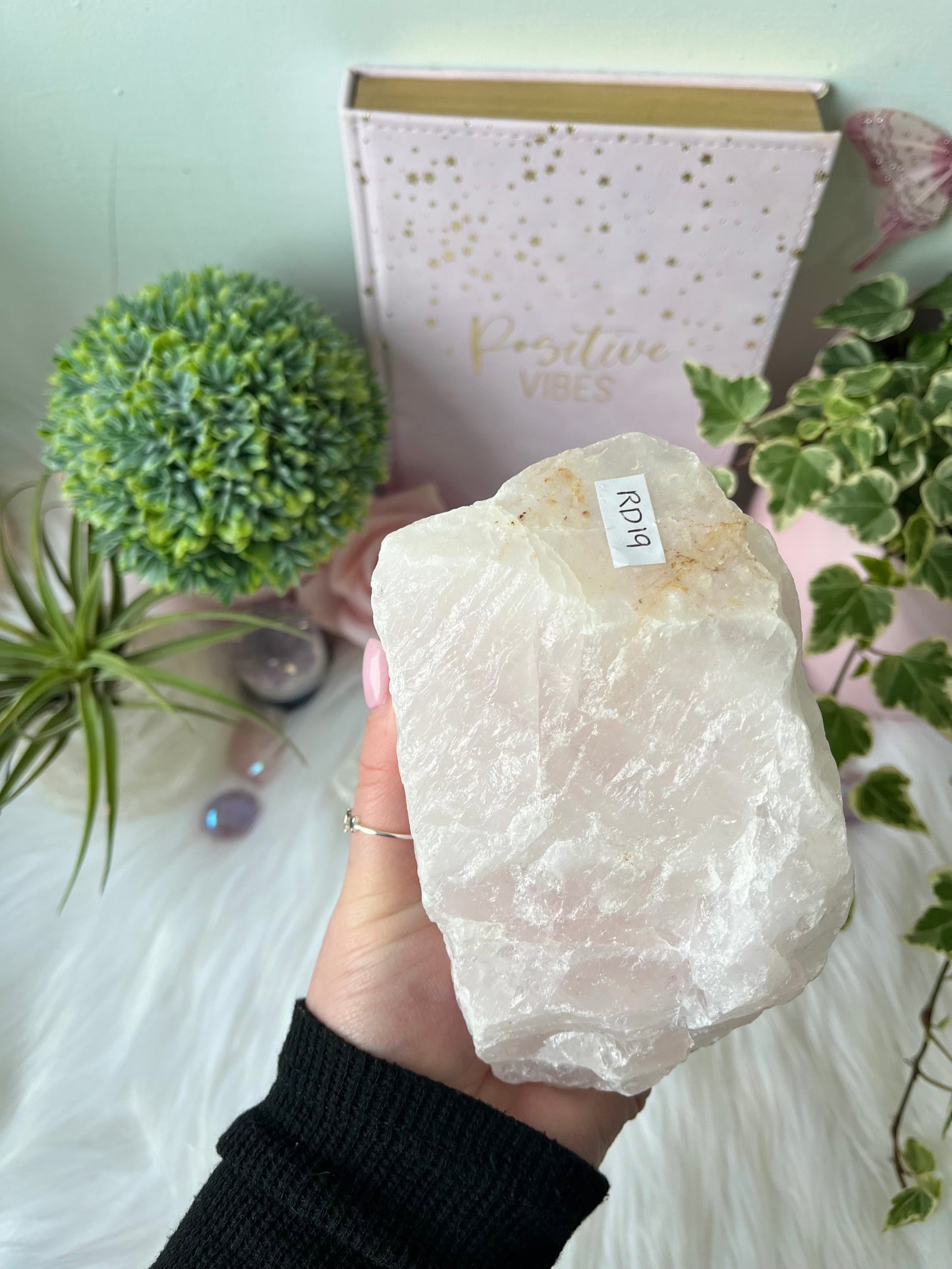 Raw Rose Quartz C