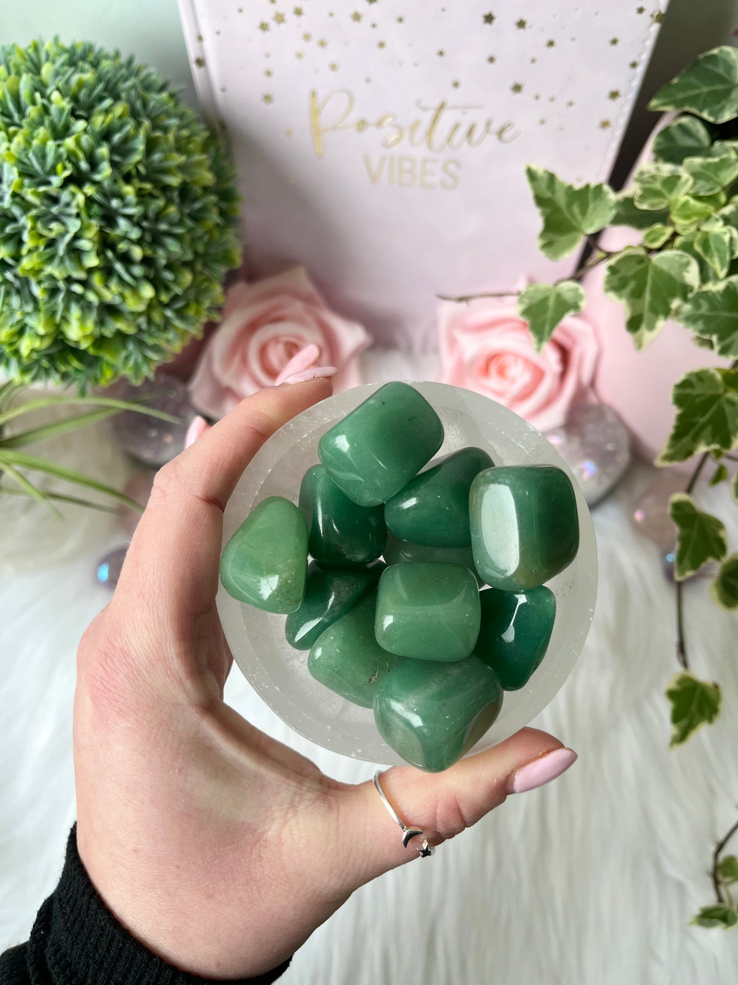 Green Aventurine Tumbles