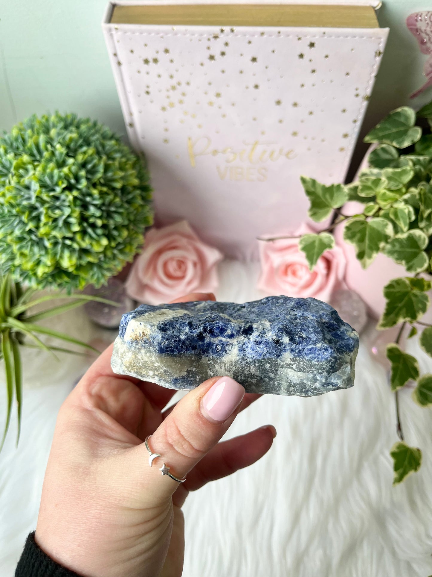 Sodalite Incense Holder