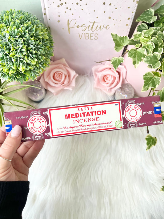 Meditation Satya Incense Sticks