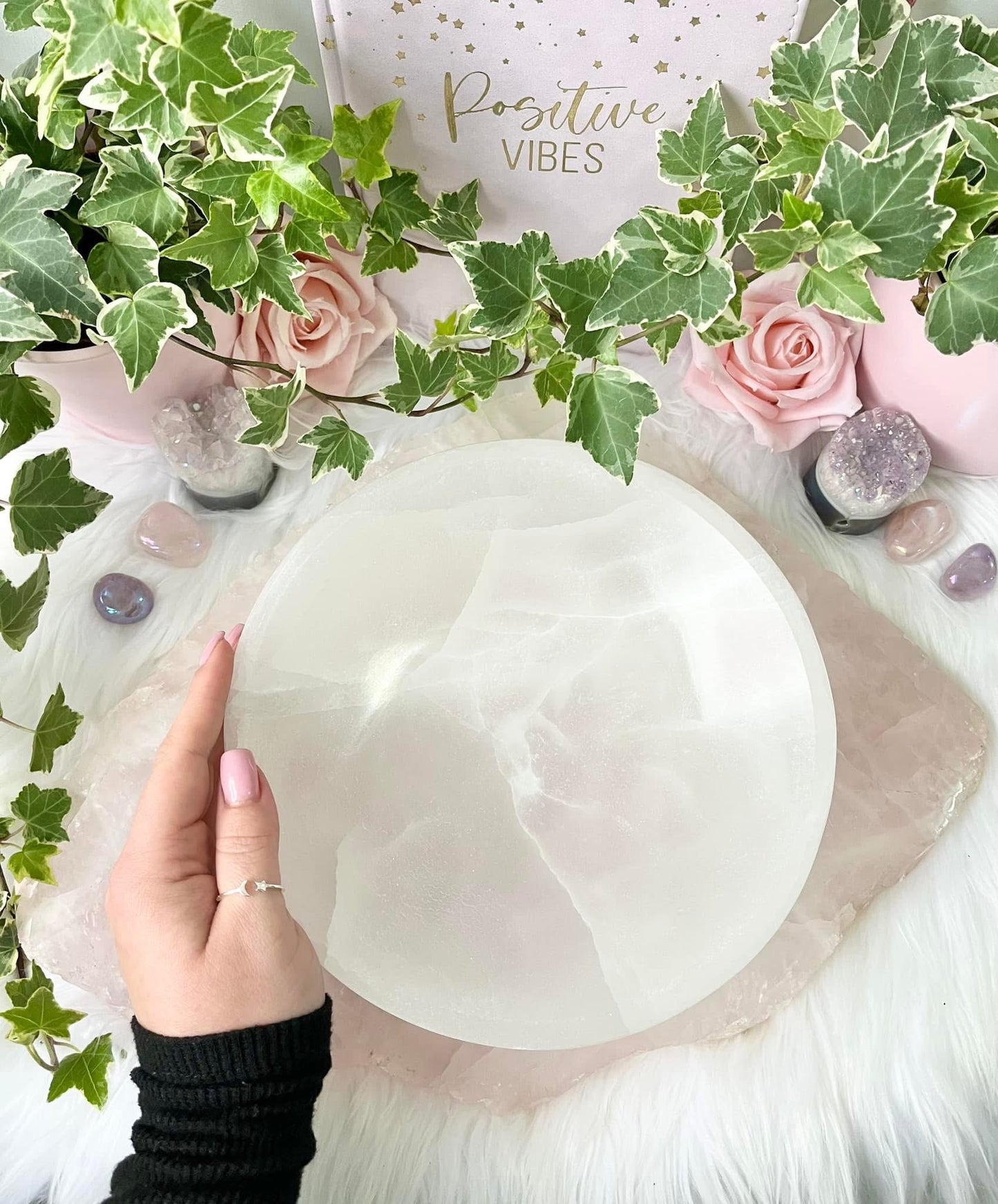 XL Selenite Bowl