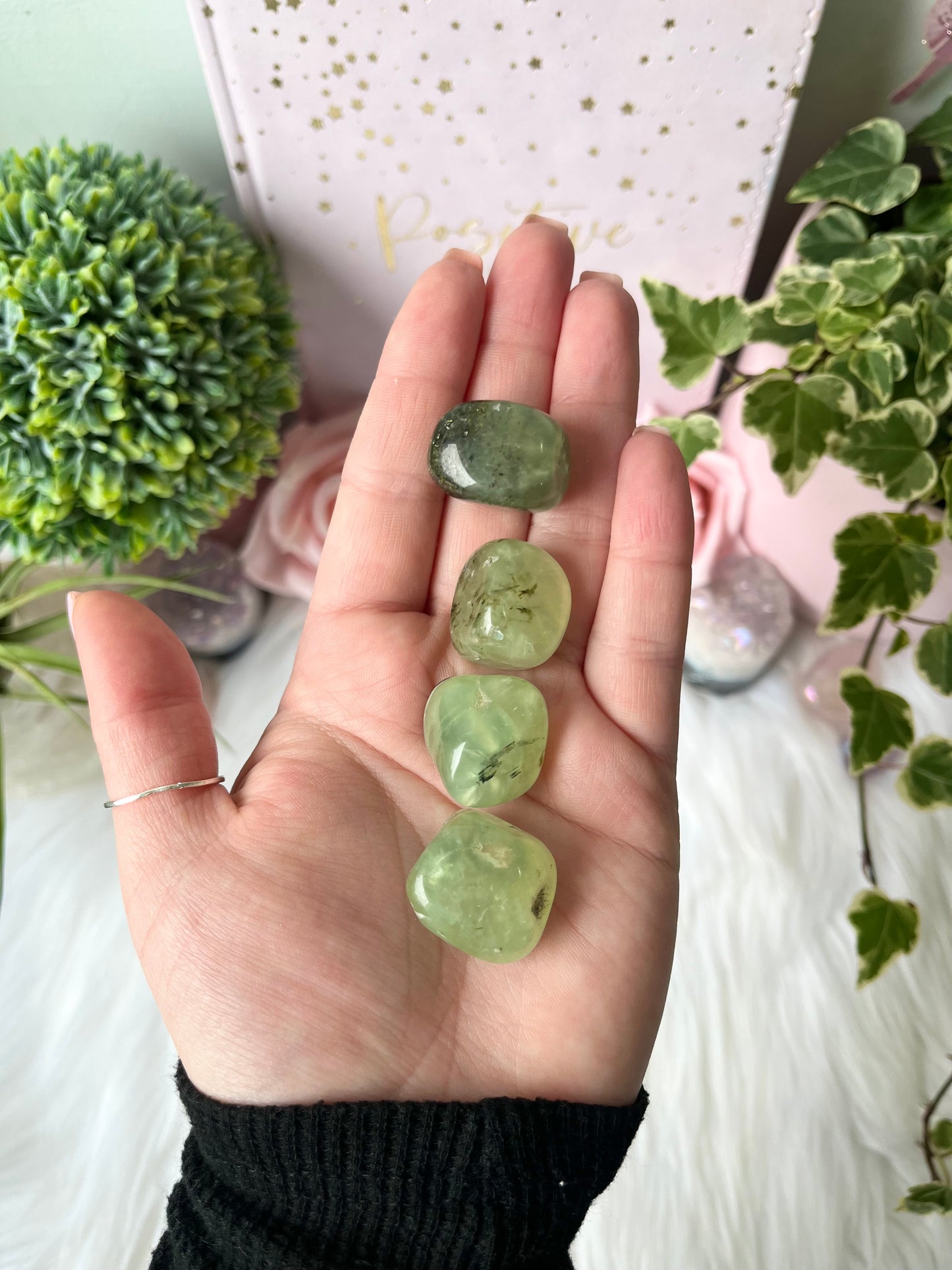 Prehnite Tumbles