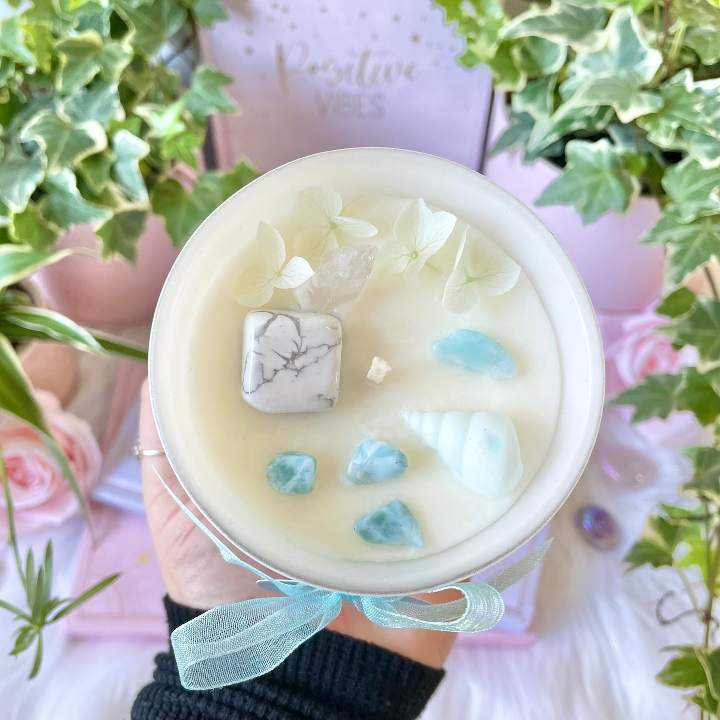 Ocean Clarity Crystal Candle