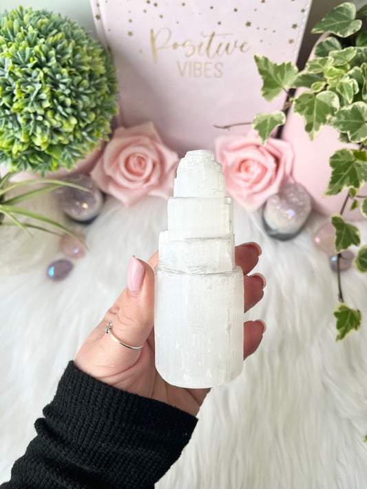 Selenite Medium Mountain