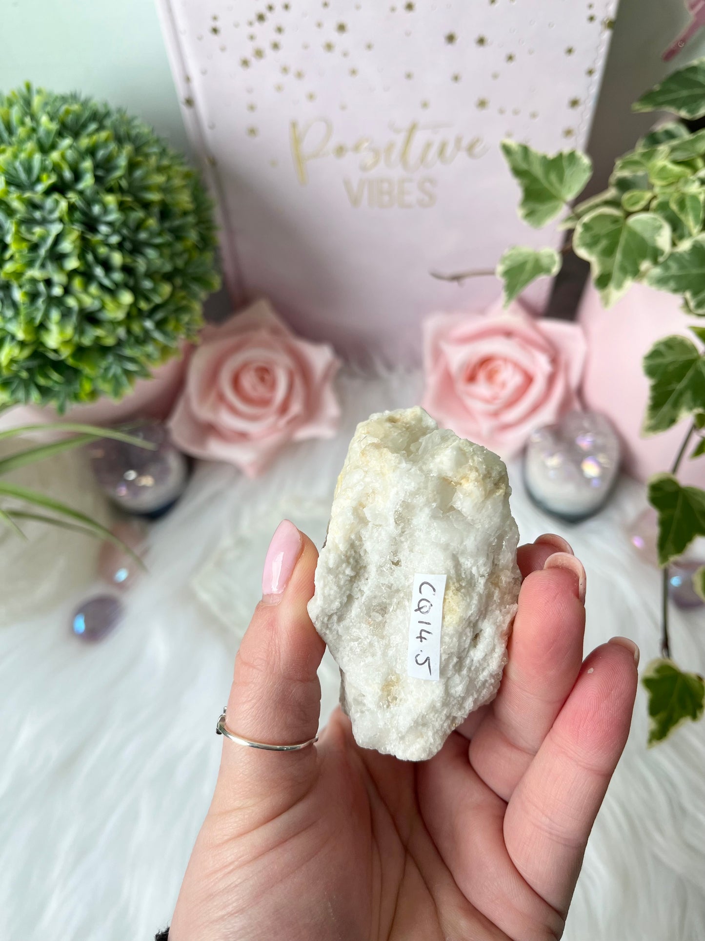 Clear Quartz Cluster C