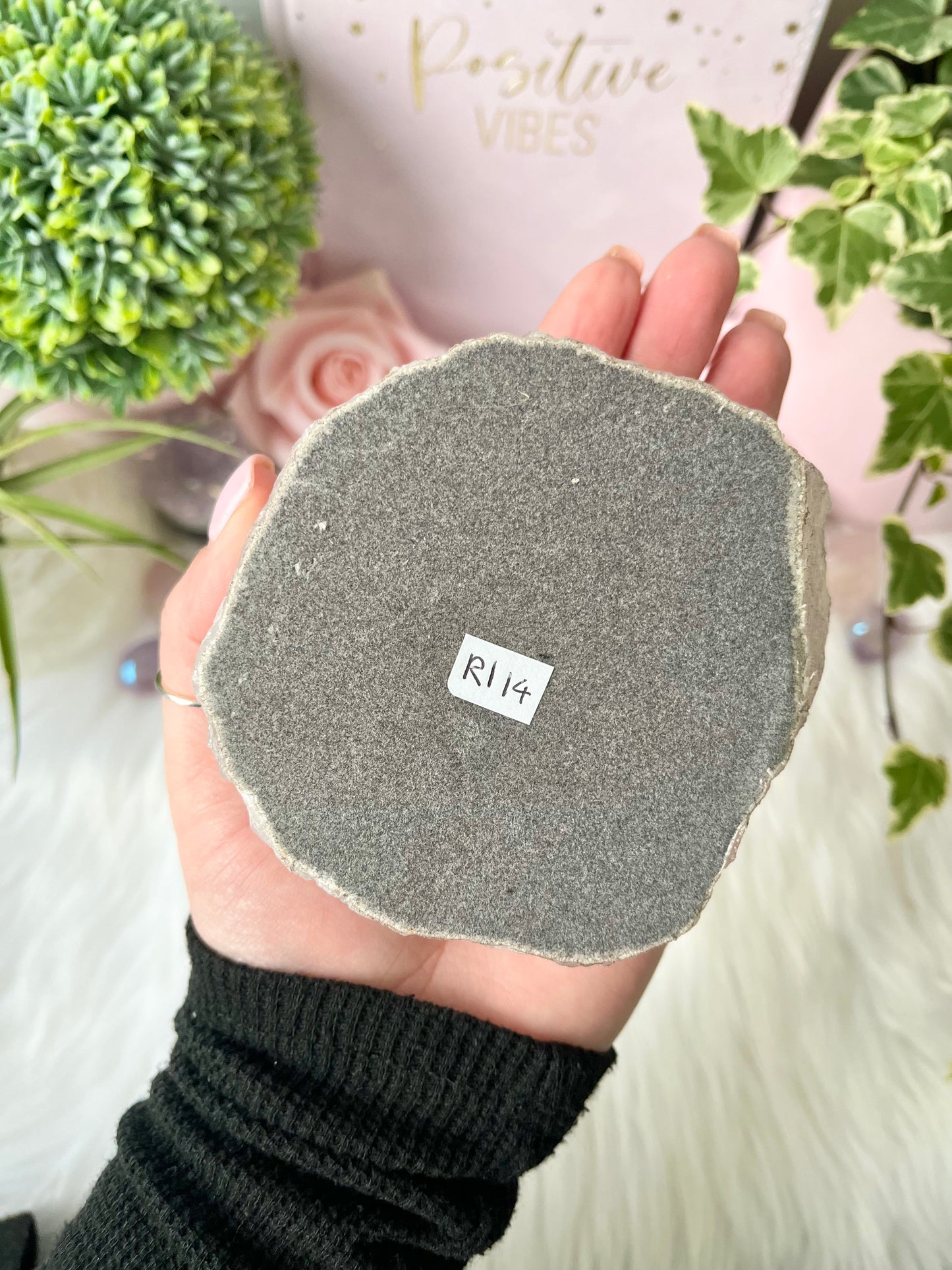 Rose Quartz Incense Holder