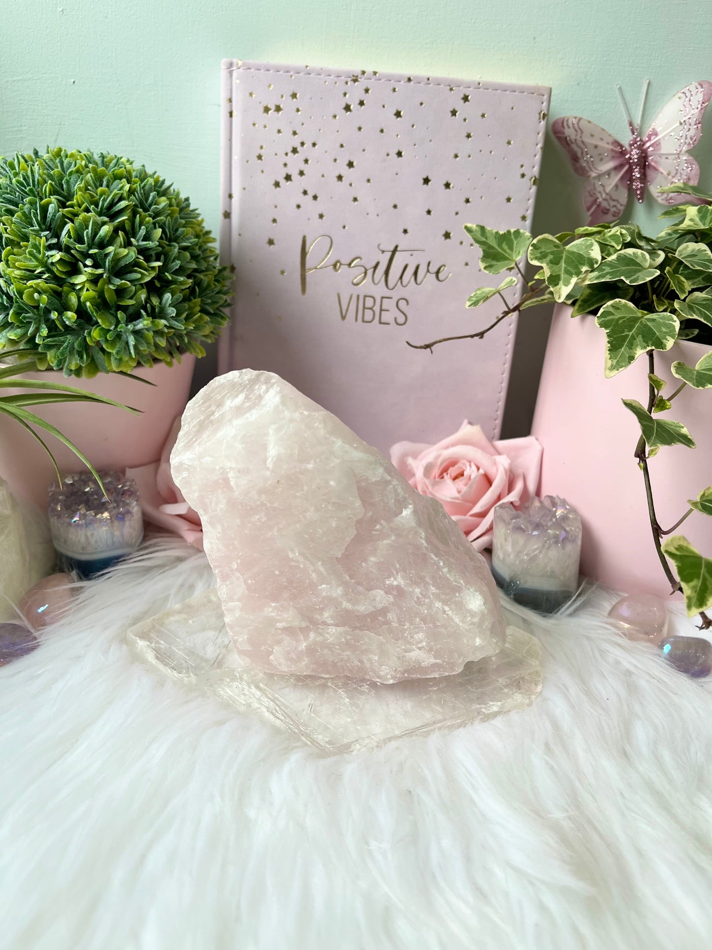 Raw Rose Quartz B