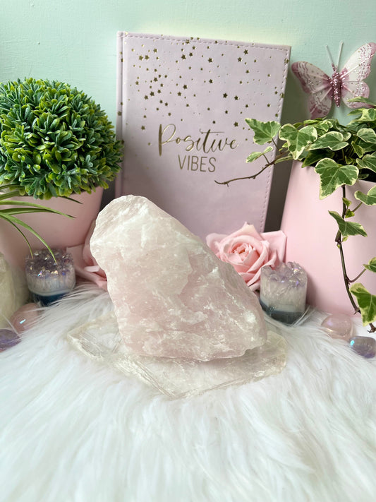 Raw Rose Quartz B