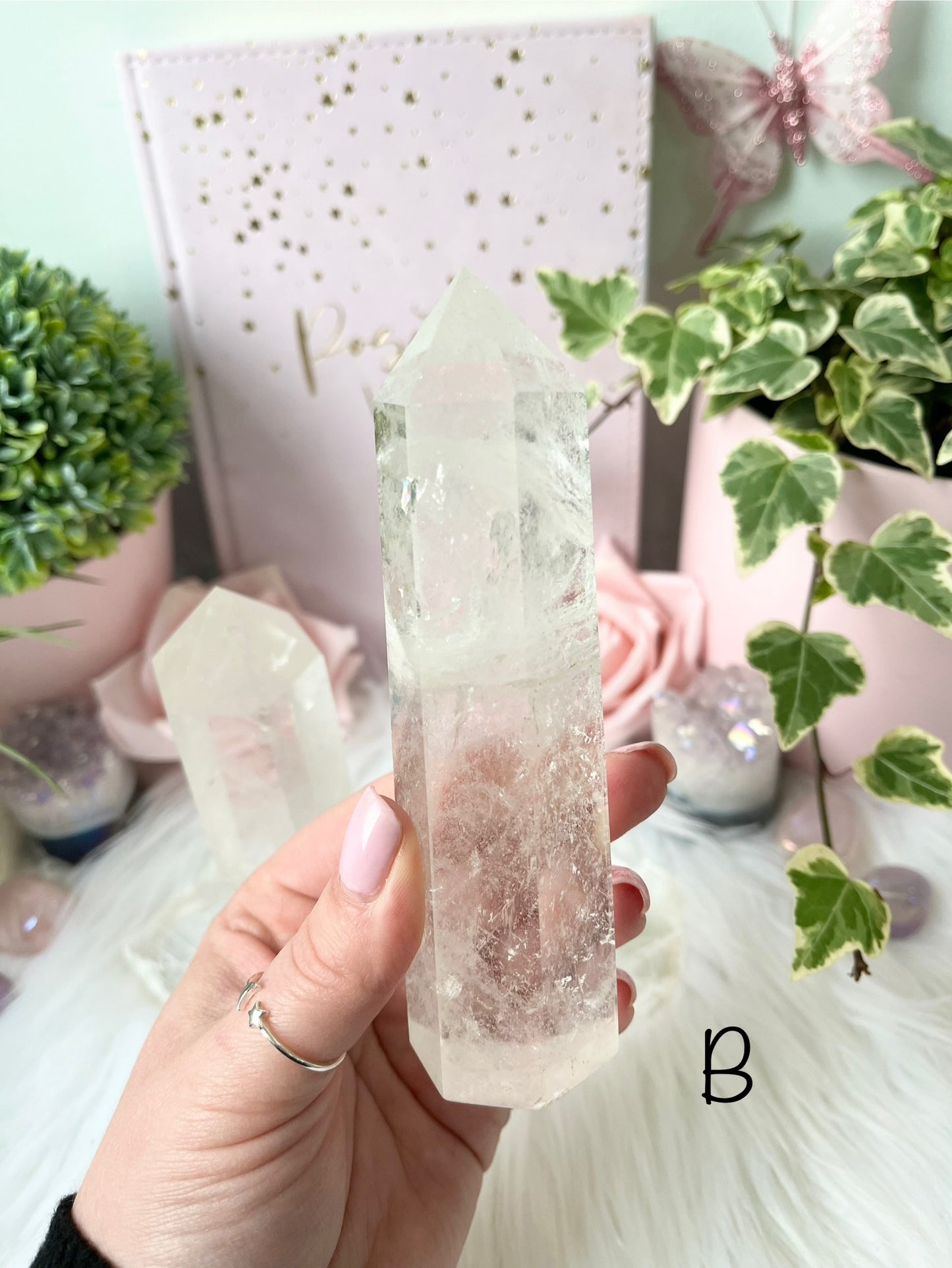 Clear Quartz Towers