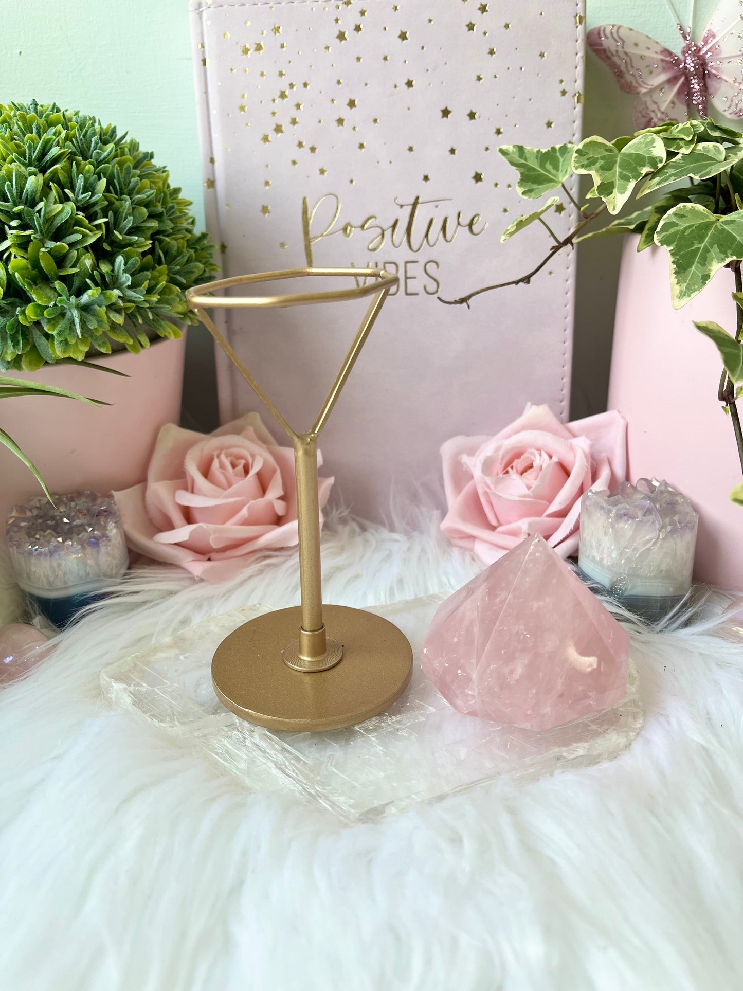 Rose Quartz Diamond 3D