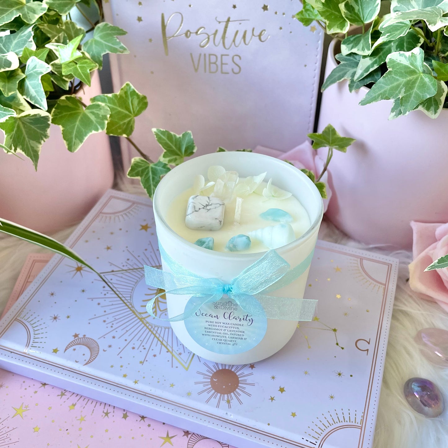 Ocean Clarity Crystal Candle