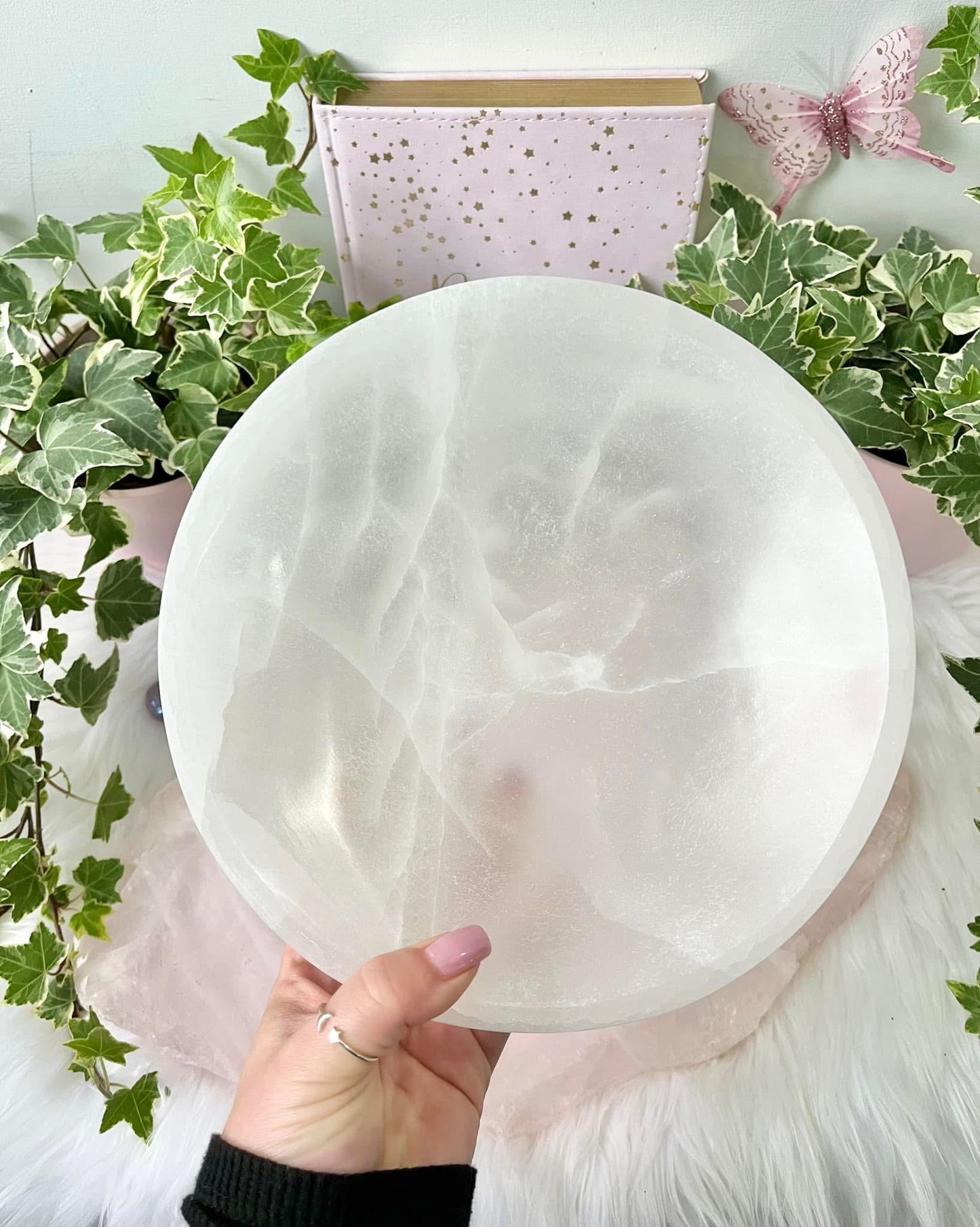 XL Selenite Bowl