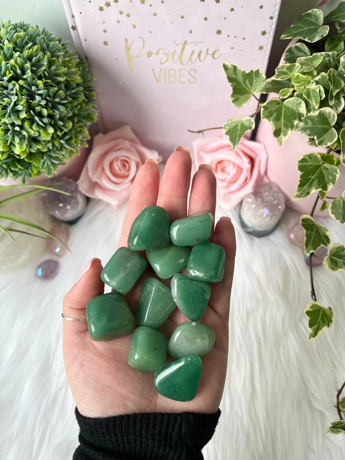 Green Aventurine Tumbles
