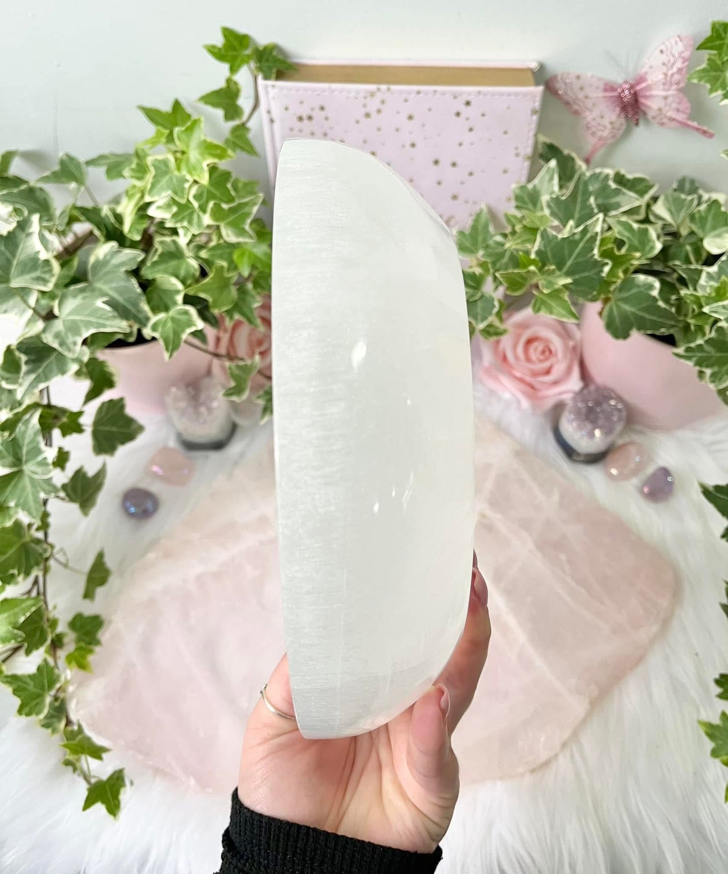 XL Selenite Bowl