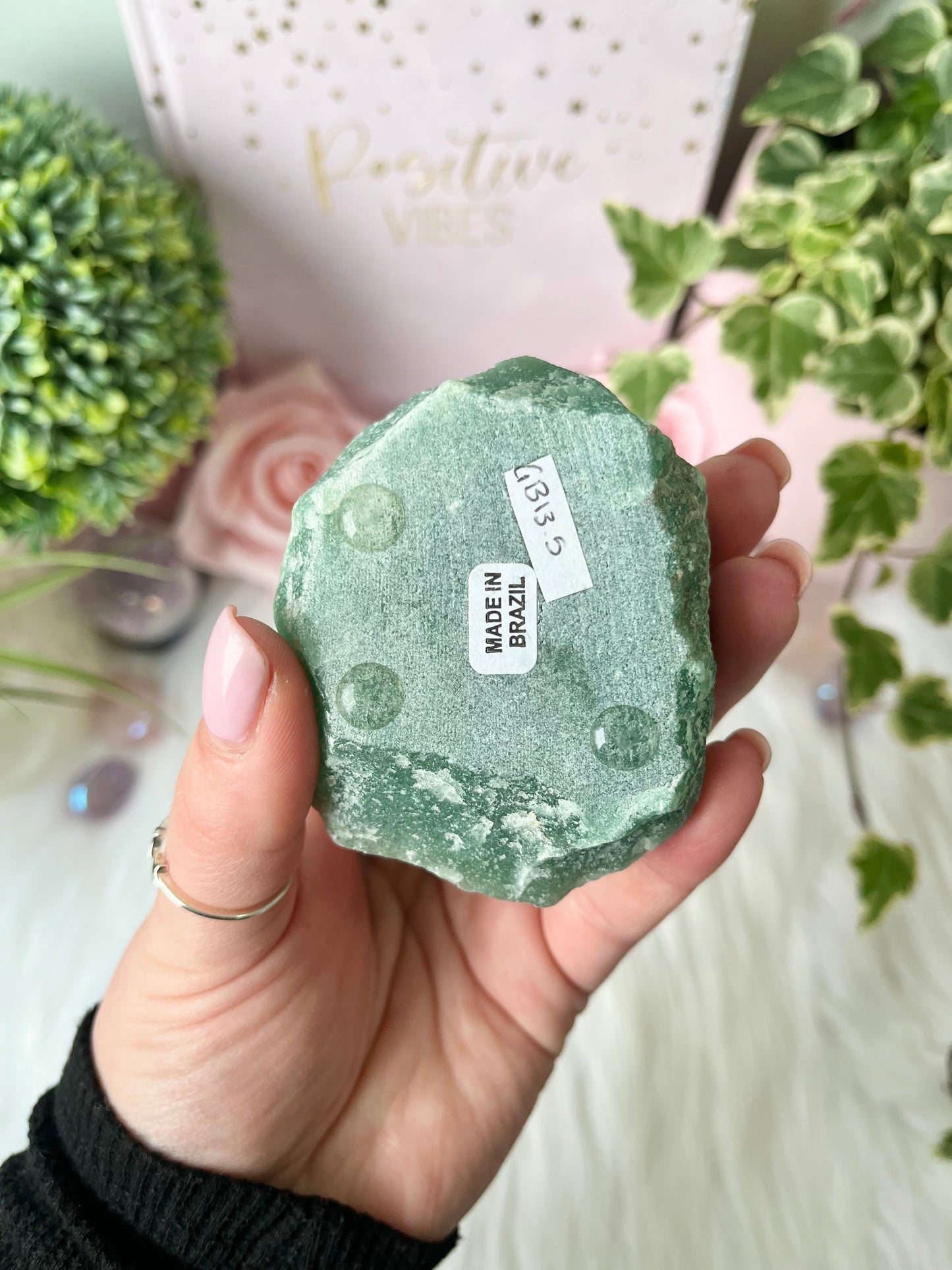 Green Aventurine Incense Holder