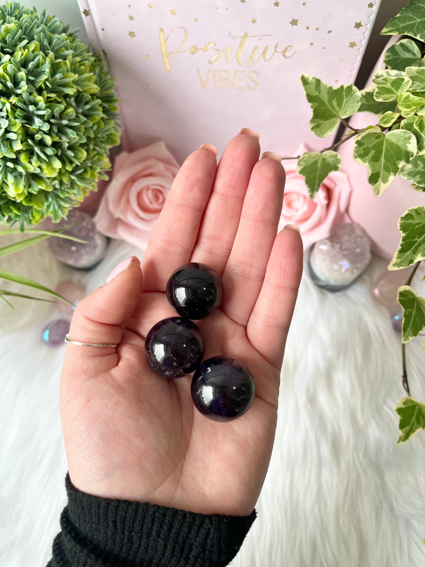 Amethyst Mini Spheres