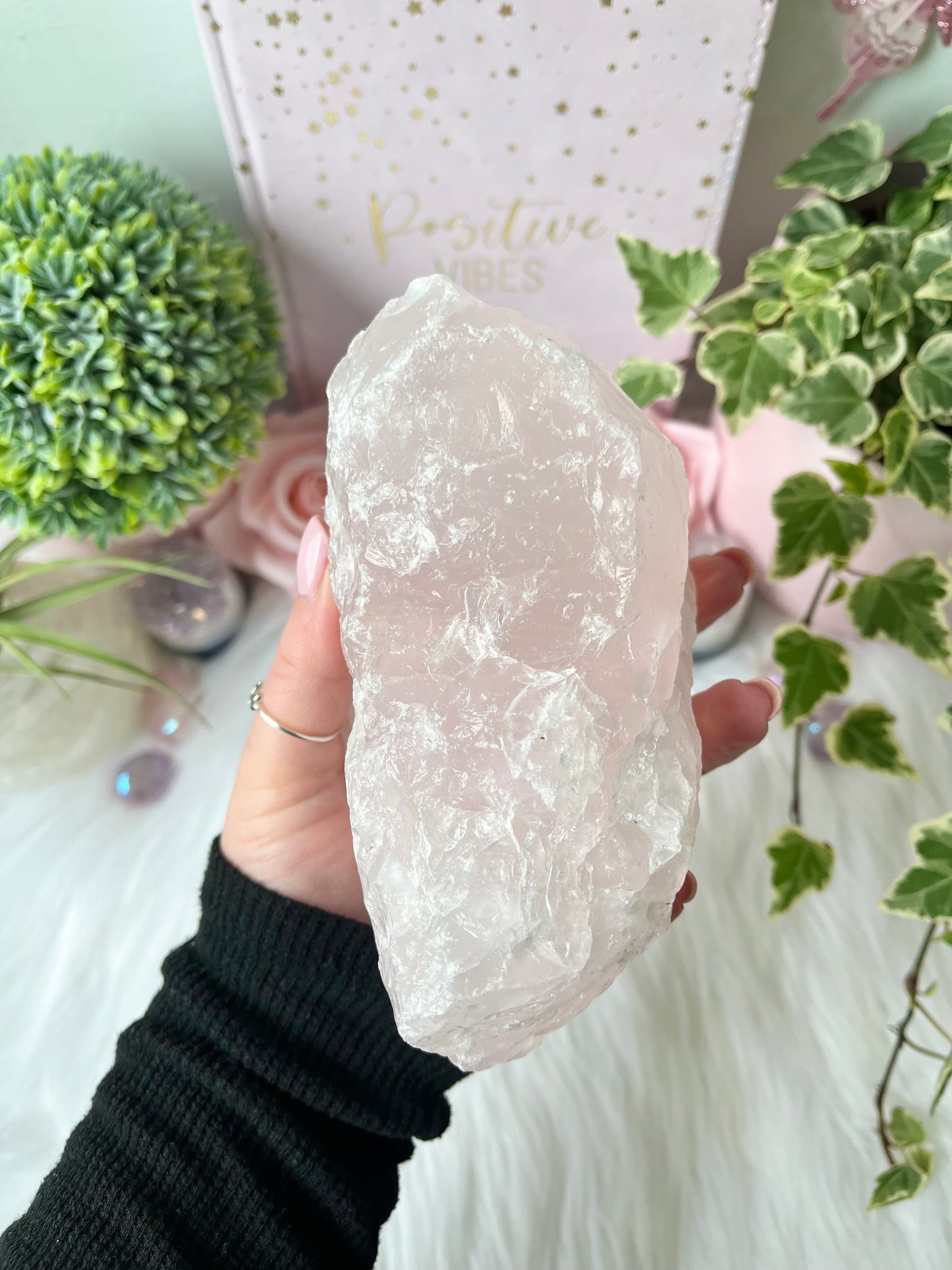 Raw Rose Quartz A