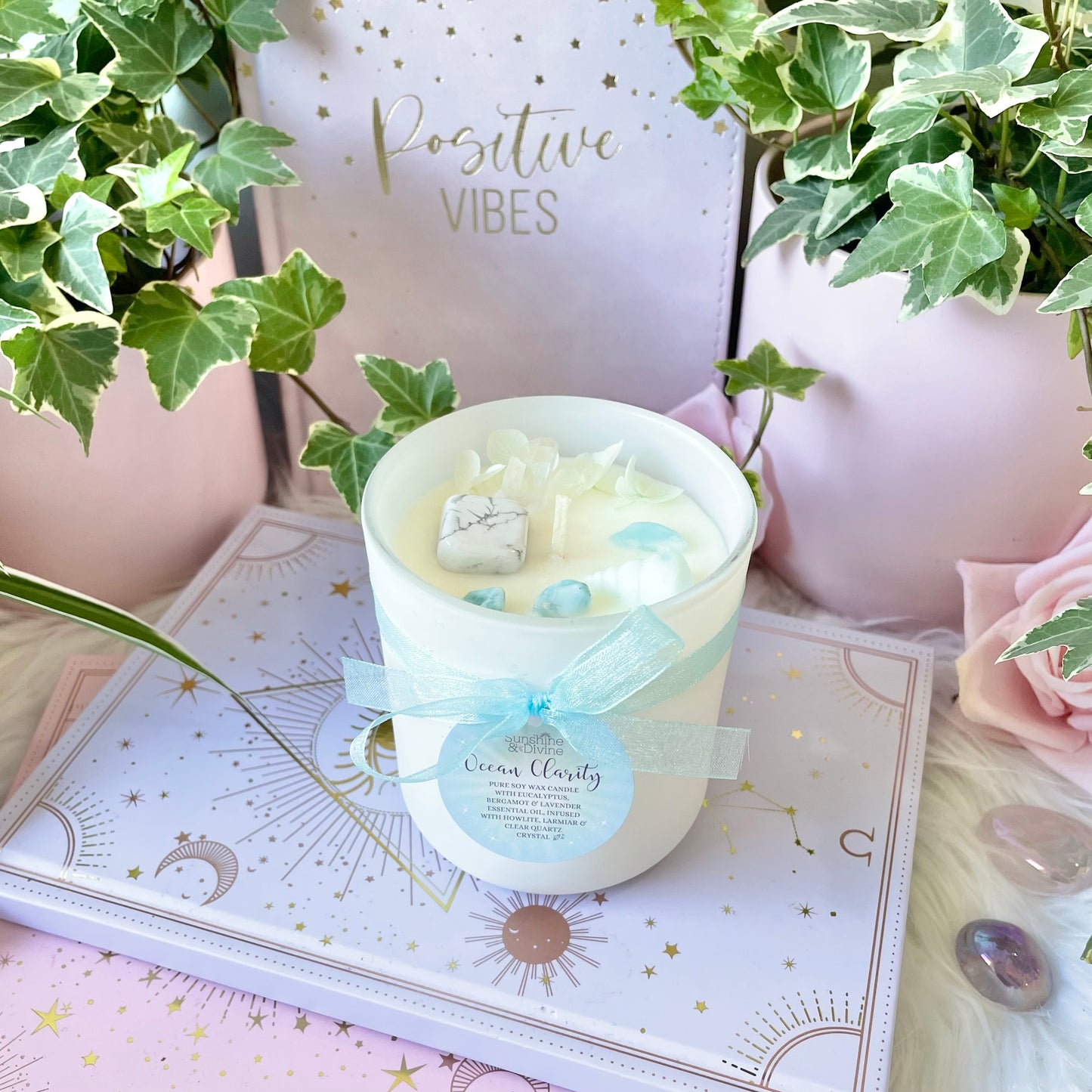 Ocean Clarity Crystal Candle