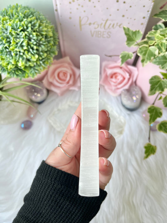 Selenite Cleansing Moon