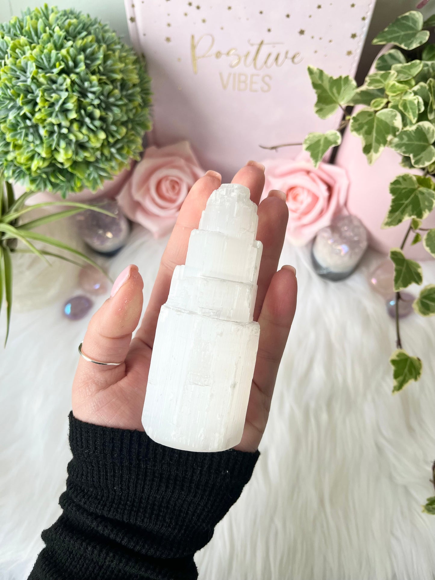 Selenite Medium Mountain