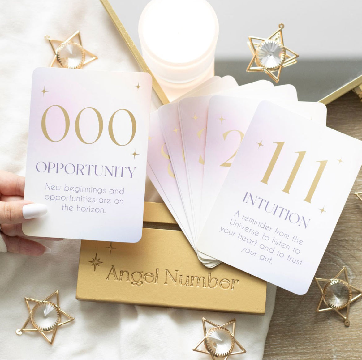 Angel Number Affirmation Cards