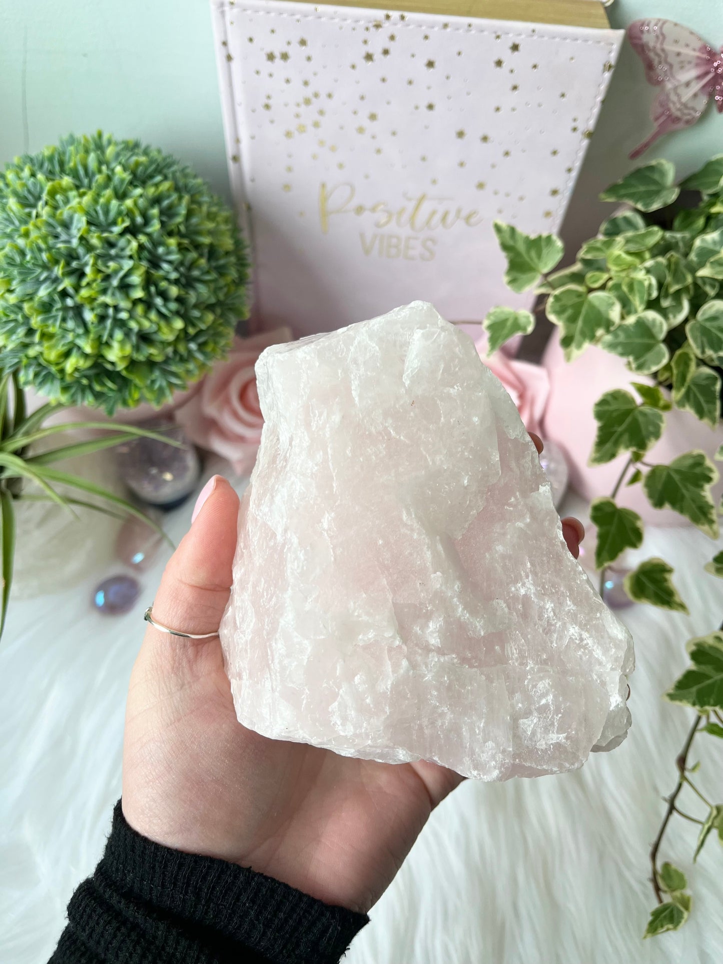 Raw Rose Quartz B
