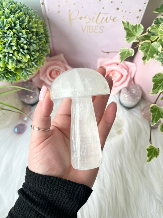 XL Selenite Mushroom
