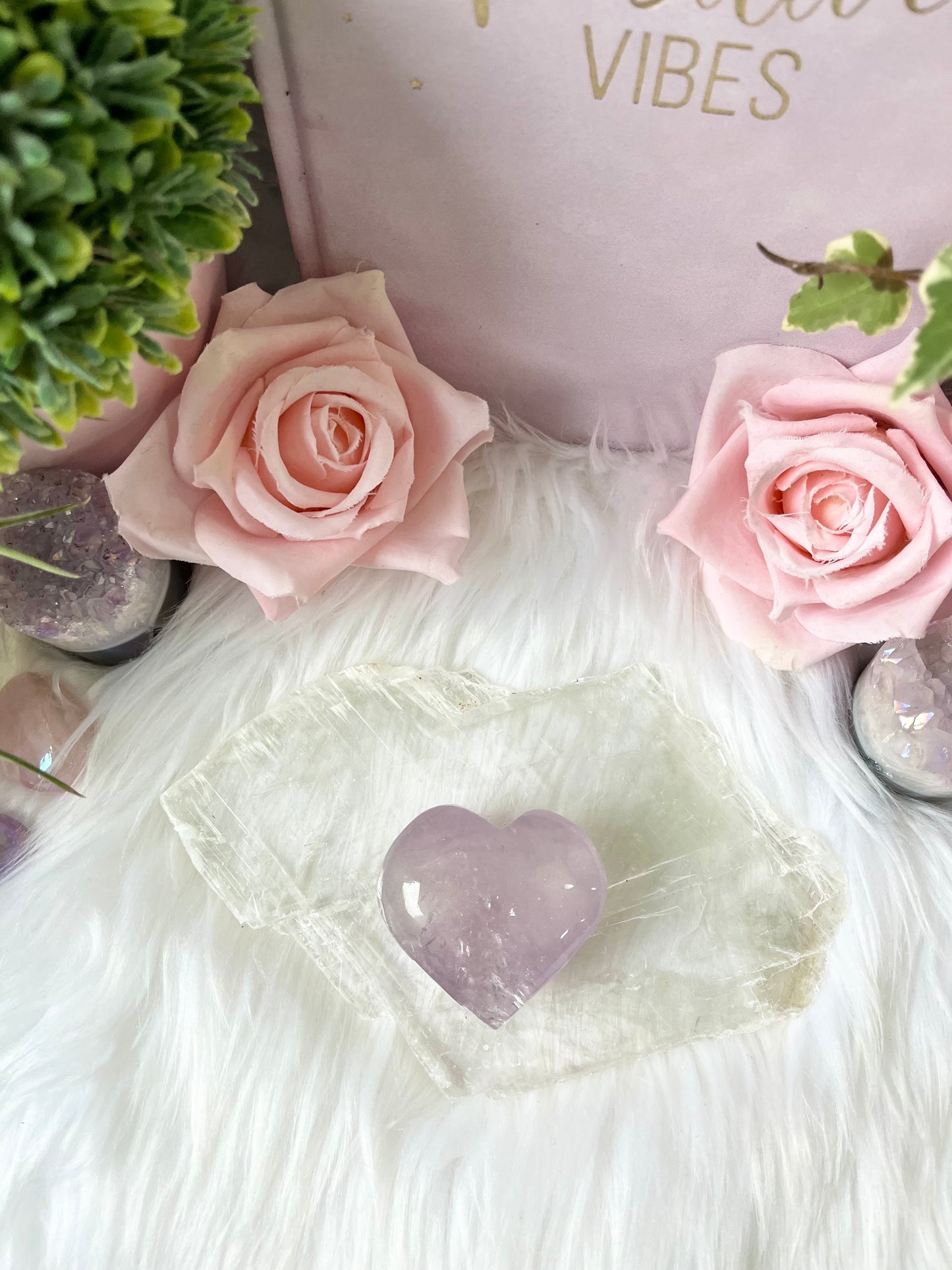 Amethyst Heart
