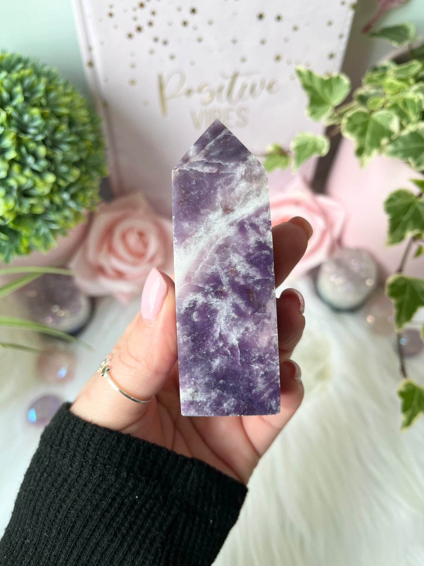 Lepidolite Tower