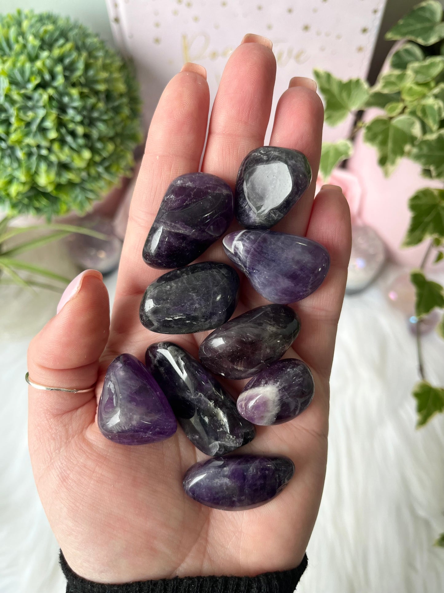 Dream Amethyst Tumbles