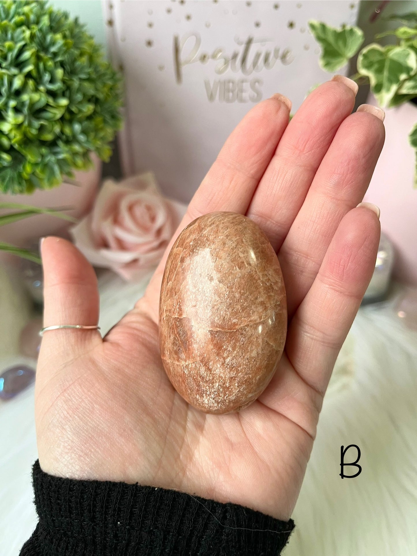 Peach Moonstone Palmstone