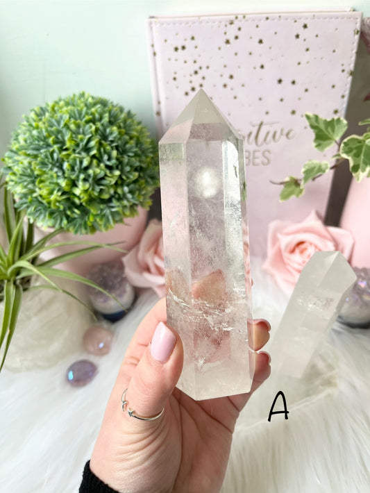 Clear Quartz Towers
