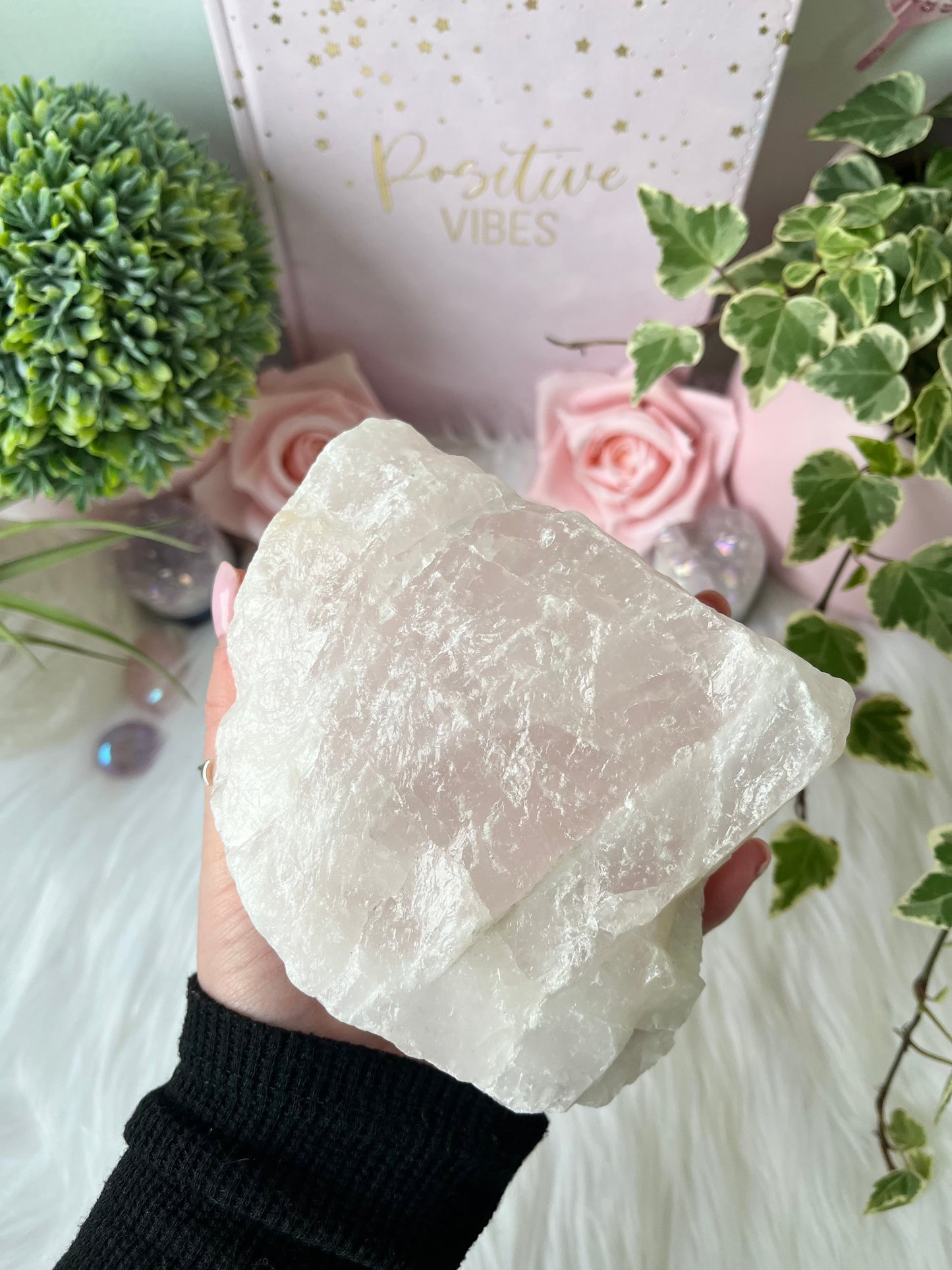 Raw Rose Quartz C