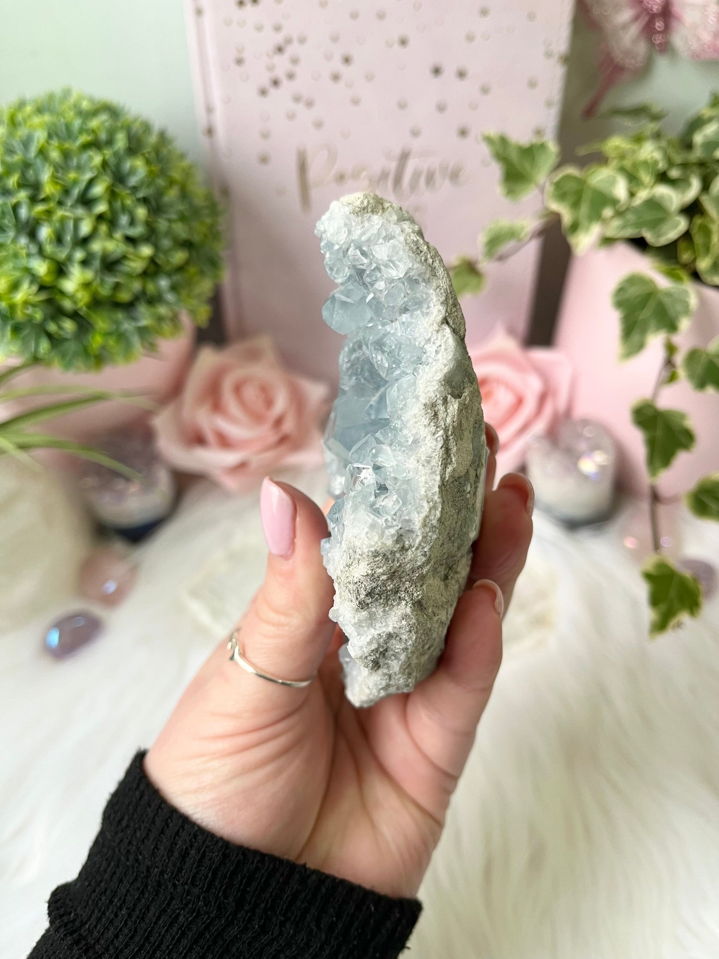 Celestite Cluster
