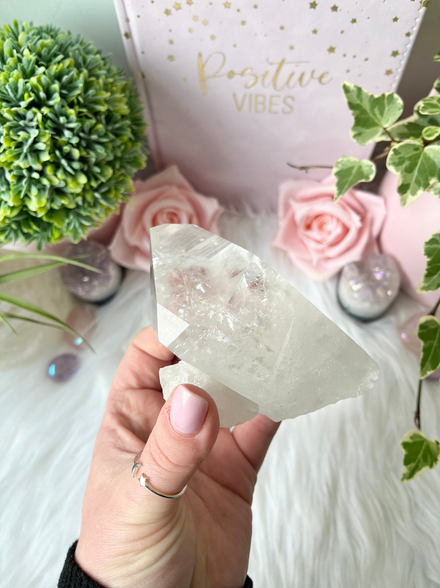 Clear Quartz Cluster B