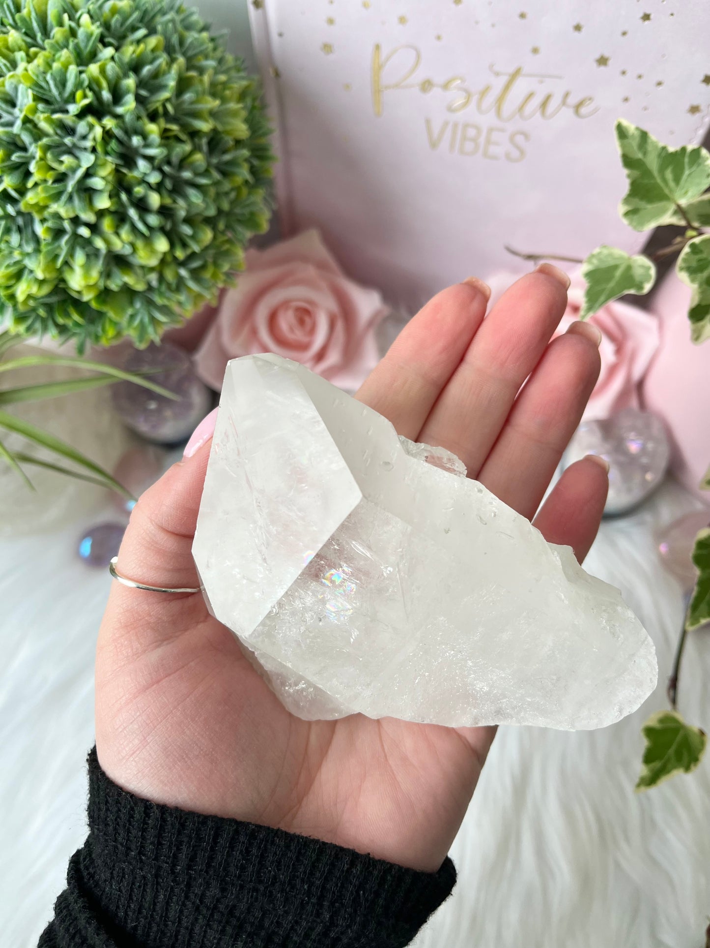 Clear Quartz Cluster B
