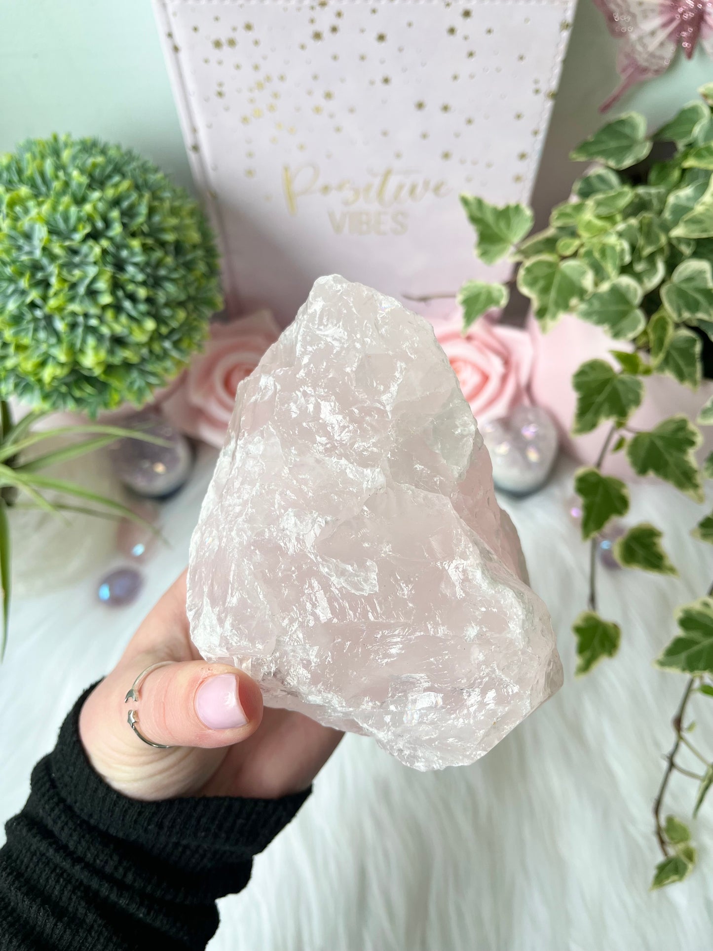 Raw Rose Quartz A