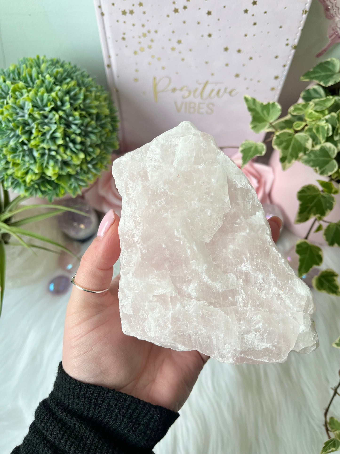 Raw Rose Quartz B