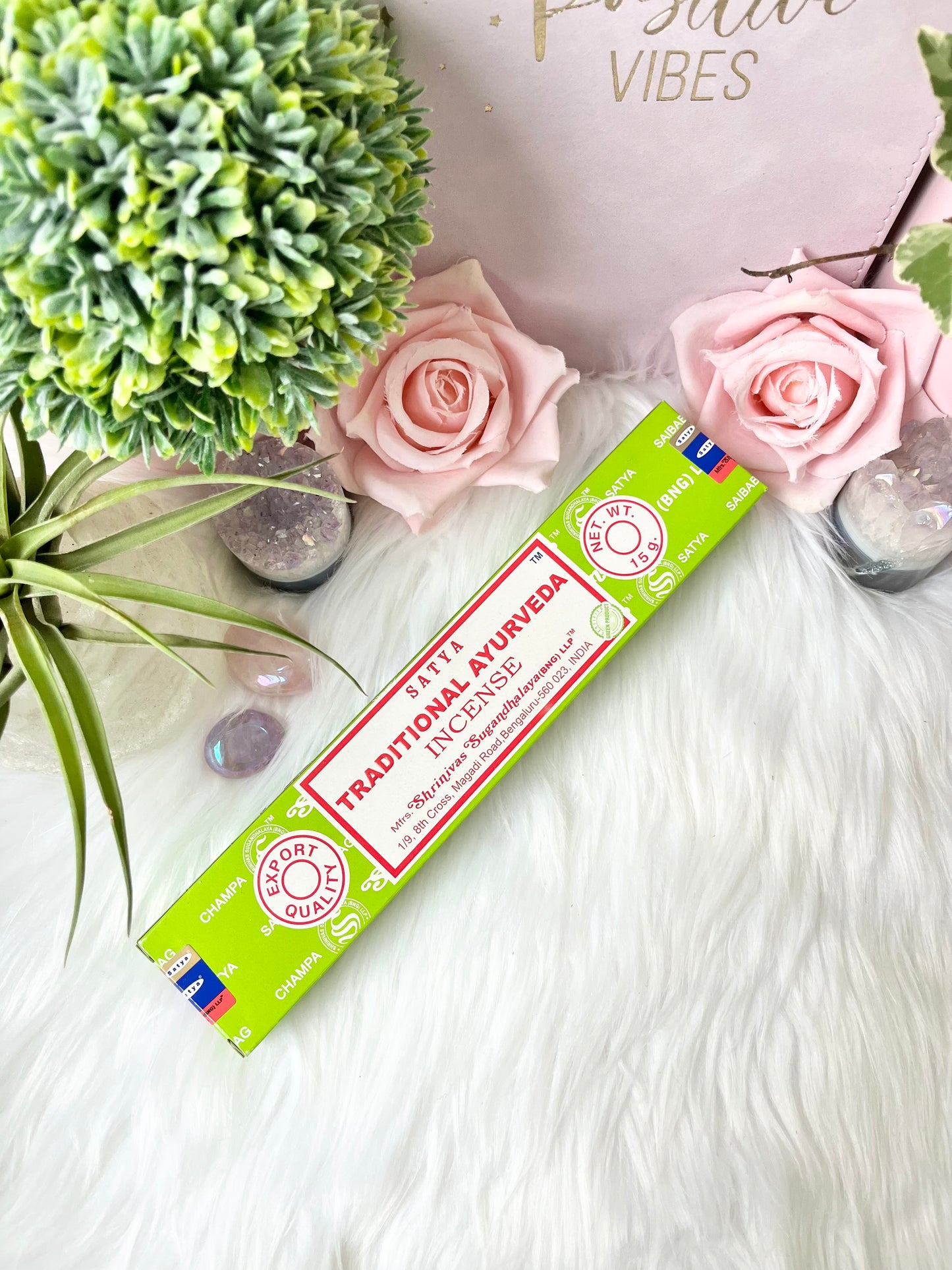 Traditional Ayurveda Satya Incense Sticks