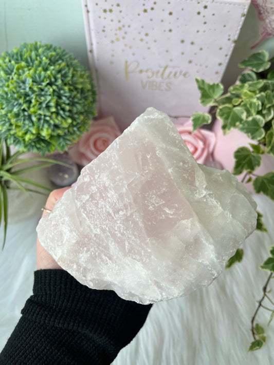 Raw Rose Quartz C