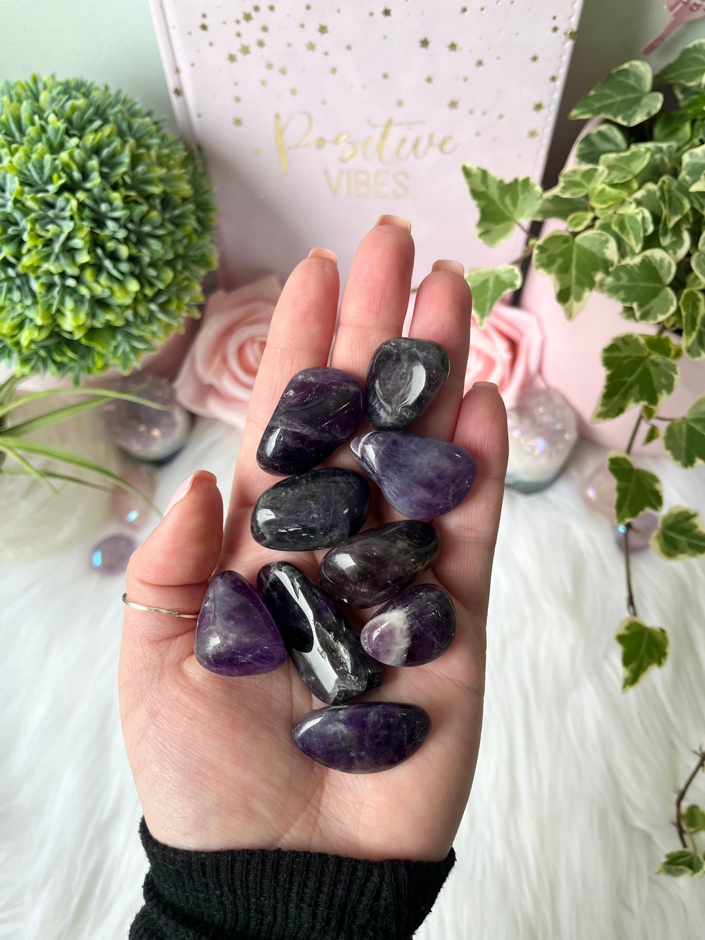 Dream Amethyst Tumbles