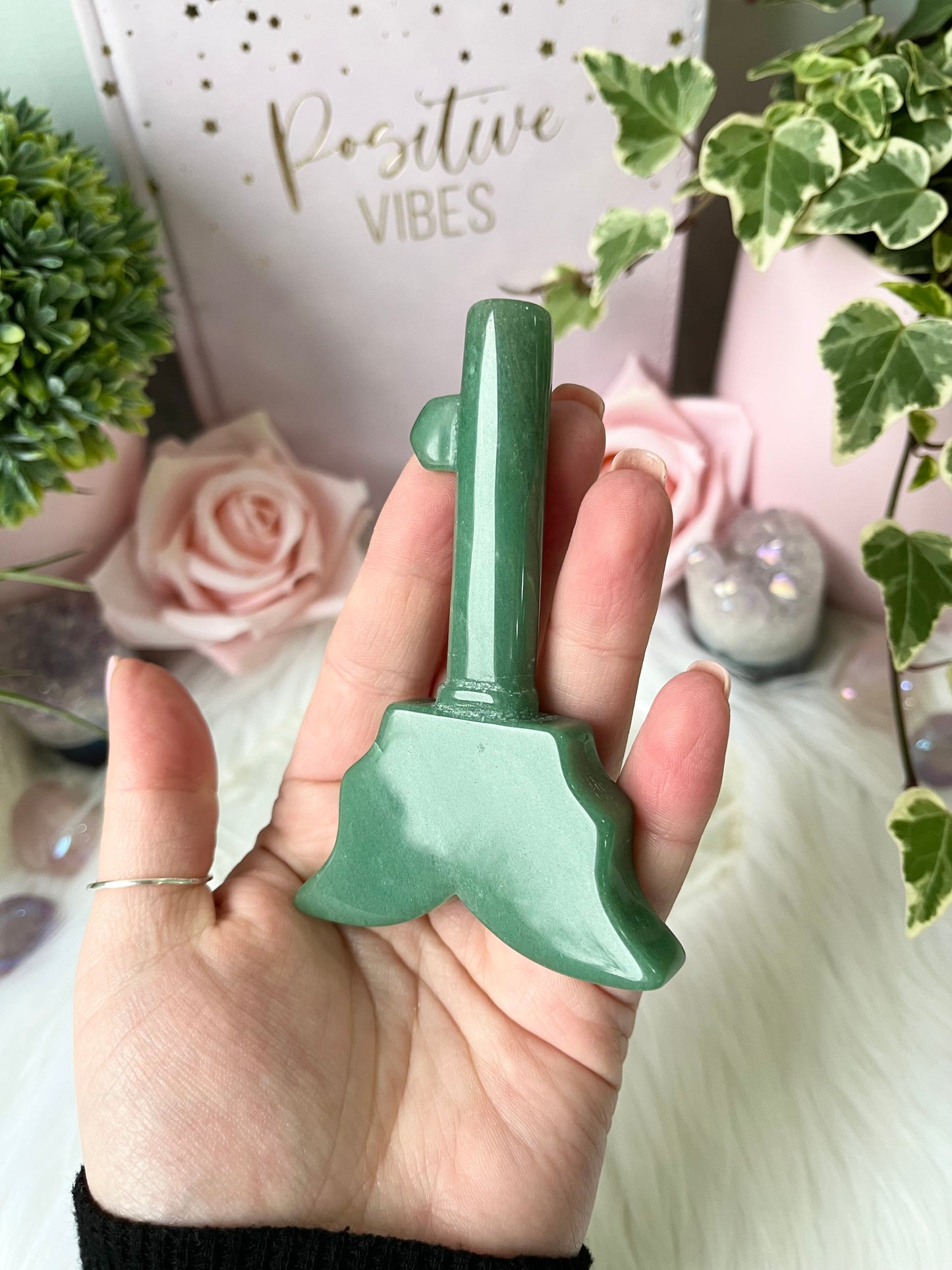 Green Aventurine Key