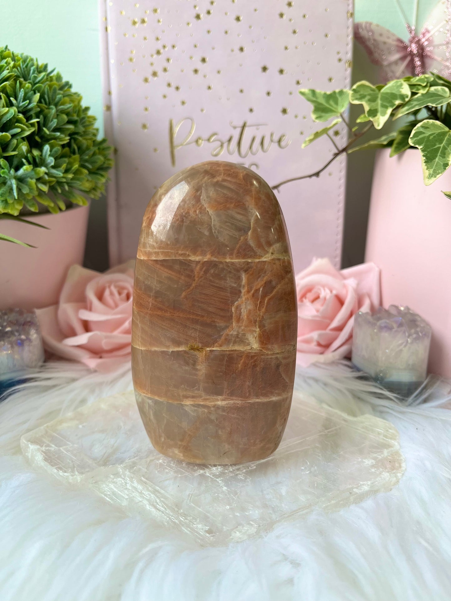 Peach Moonstone Freeform