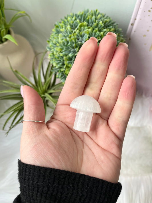 Small Selenite Mushroom
