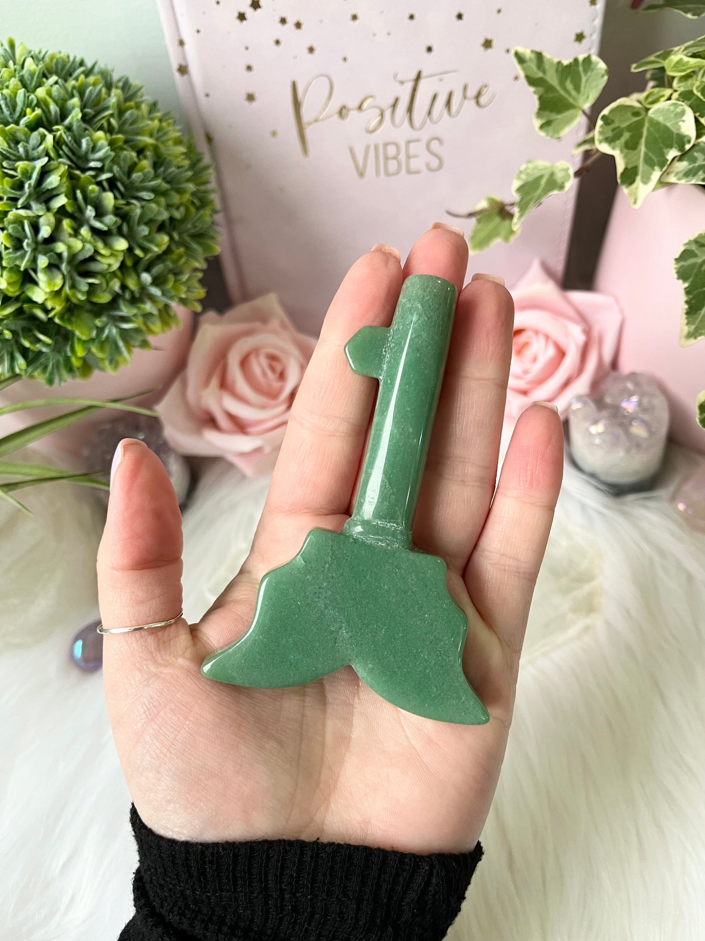 Green Aventurine Key
