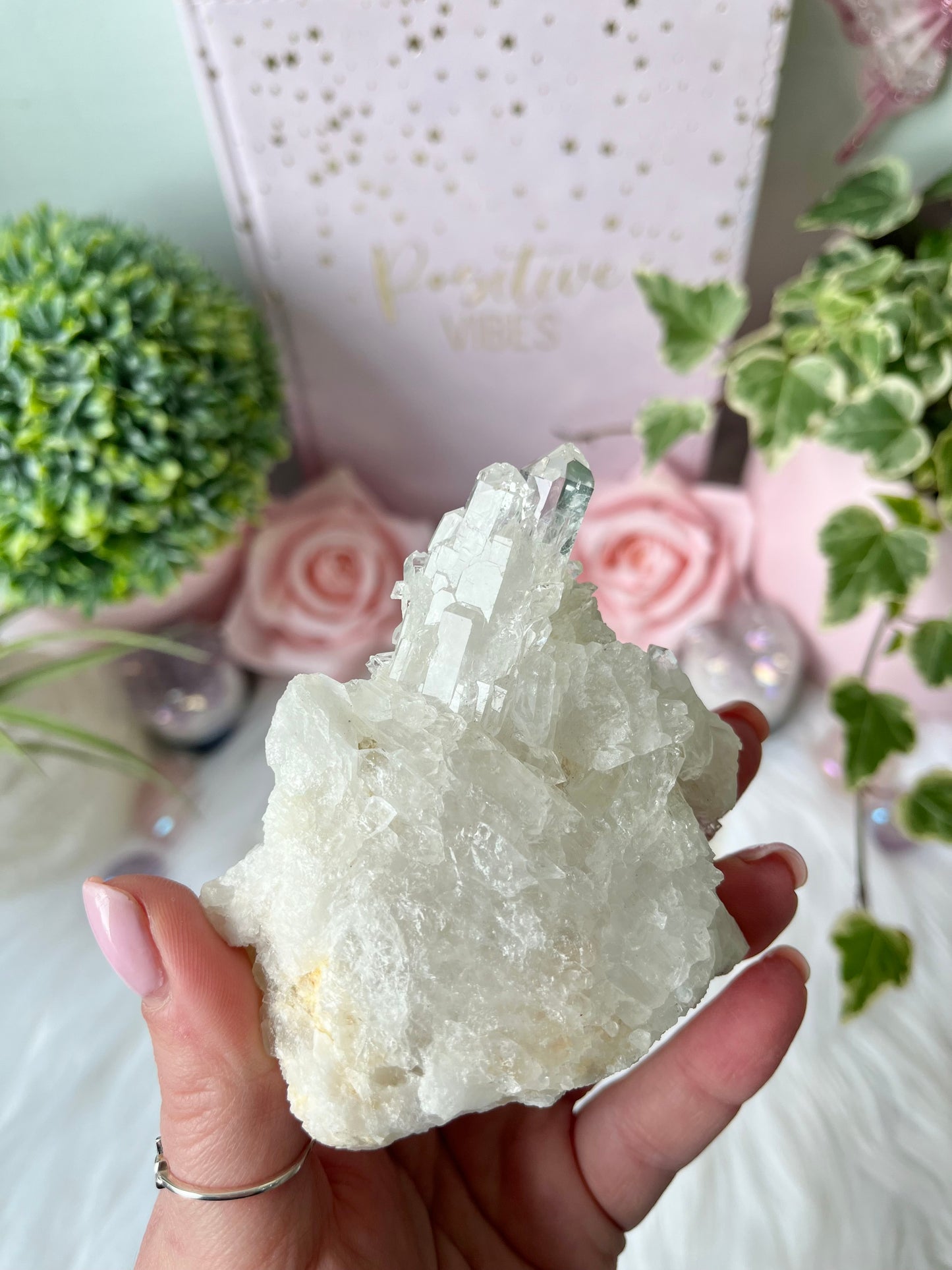 Clear Quartz Cluster