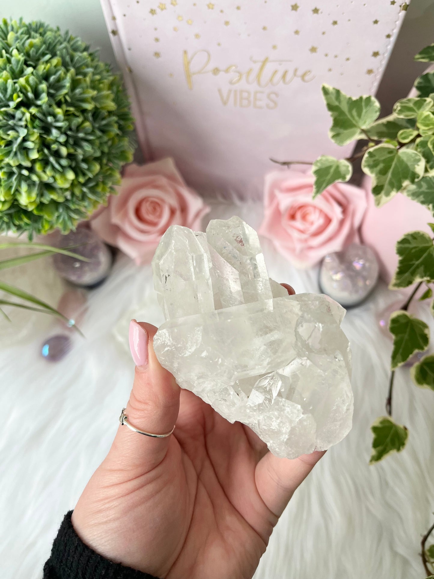 Clear Quartz Cluster