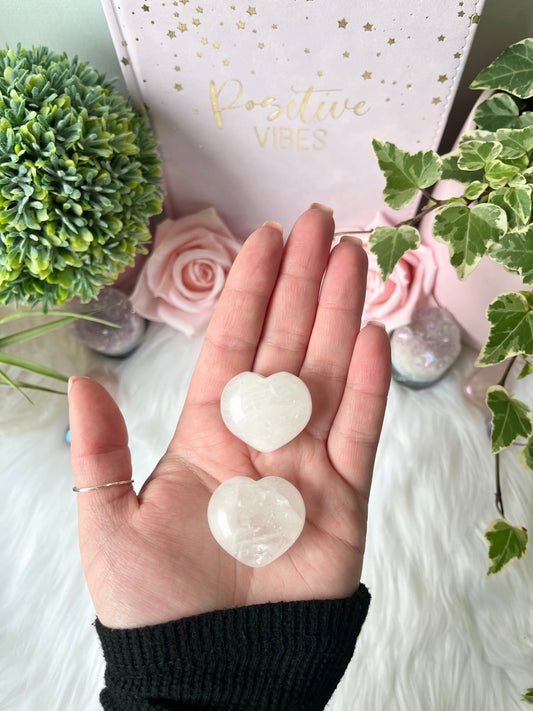Quartz Pocket Hearts